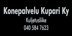 Konepalvelu Kupari Ky logo